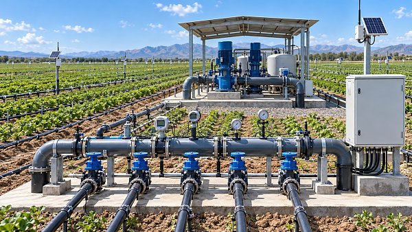 What drives smart irrigation control cost for a commercial farm?