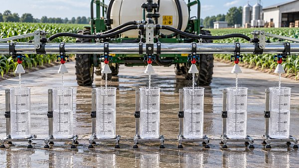 How to calibrate a crop spraying system for accurate application rates