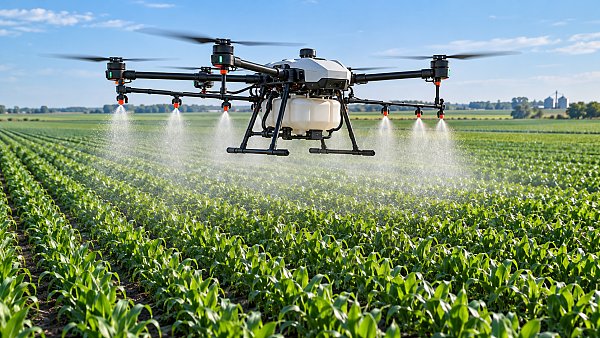 US Agricultural Drone Treatment Area Surges to 16.4 Million Acres