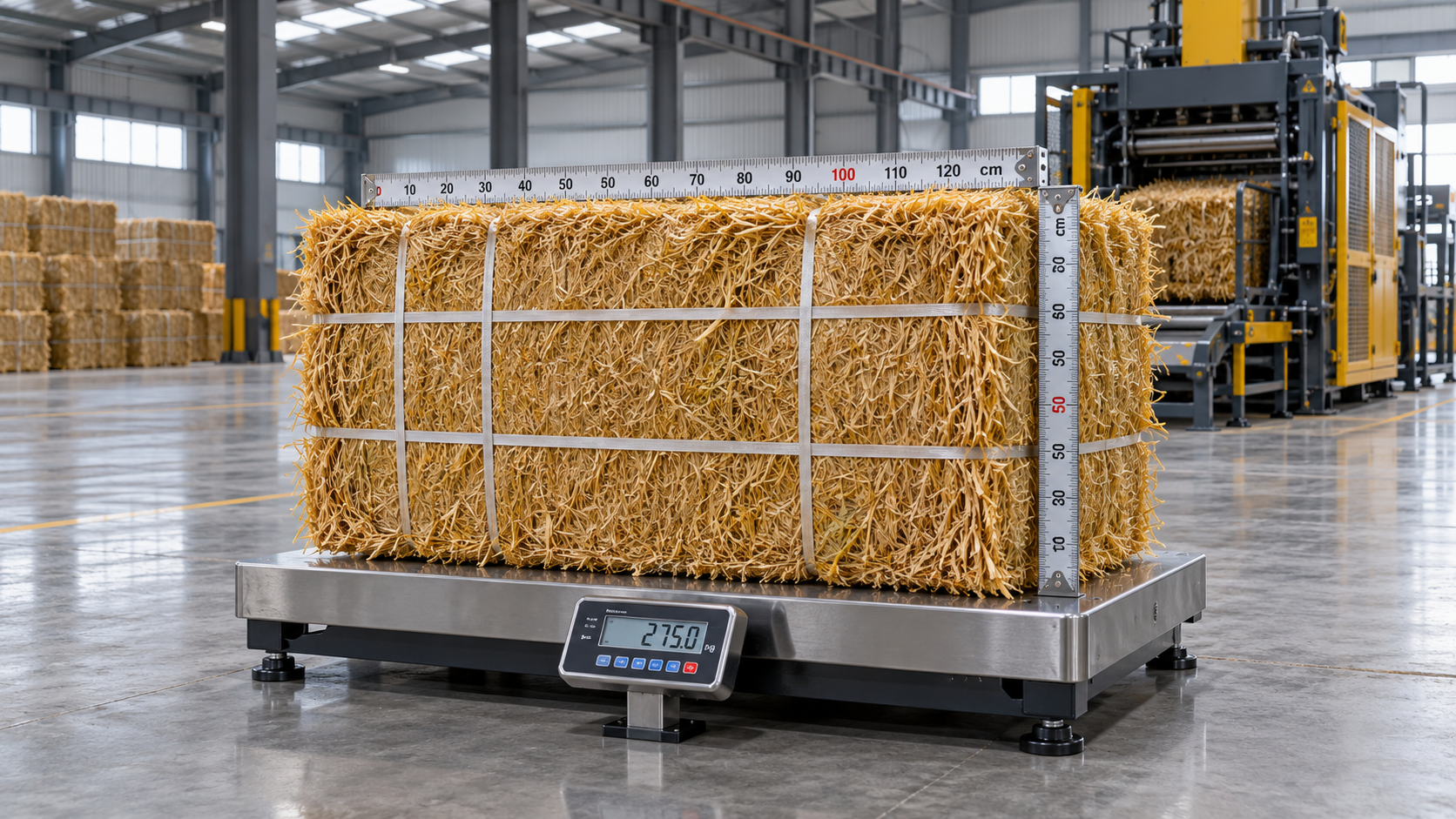 How to verify bale density during a high-density baler factory visit