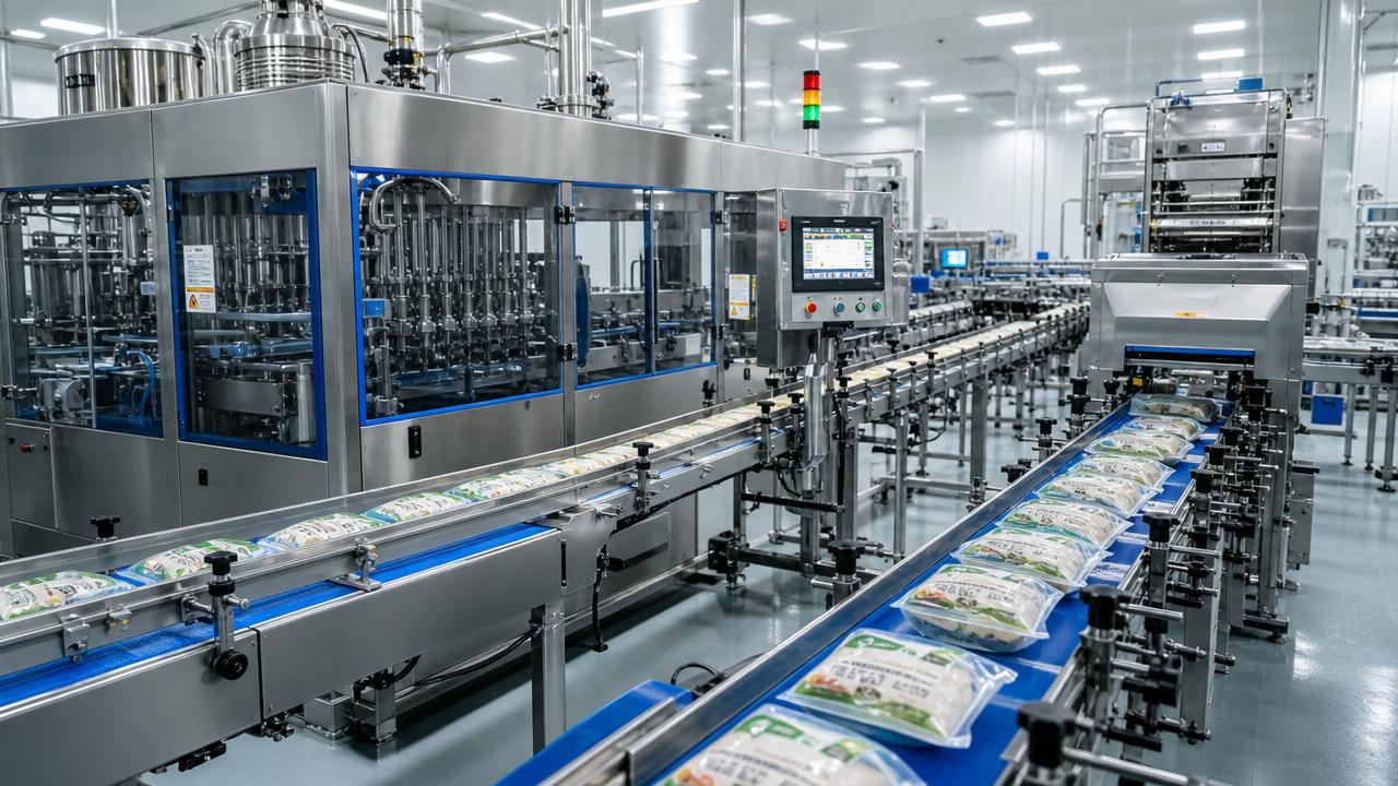 When do food processing lines need full automation?
