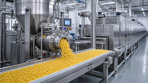 Commercial Pasta Production Lines: Key Equipment from Mixing to Drying