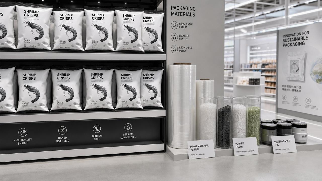 Calbee Monochrome Packs Signal Ink Supply Risk