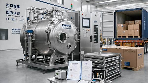 China Freeze Dryer Exports Jump as Middle East Share Hits 31%