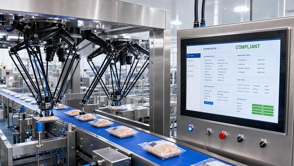 Delta Robot Sorter Meets FDA 21 CFR Part 11