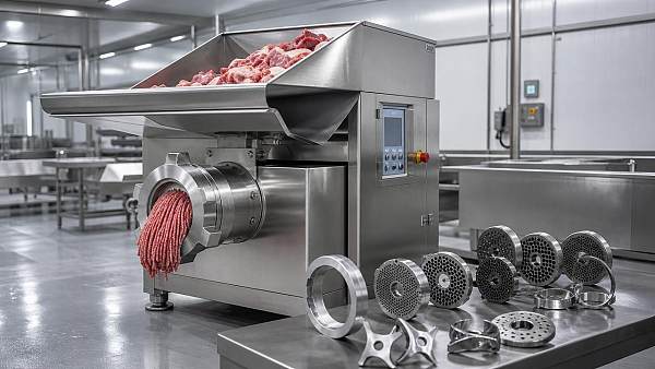Industrial Meat Grinder Buying Guide: Capacity, Plate Size, Power, and Cleaning Costs