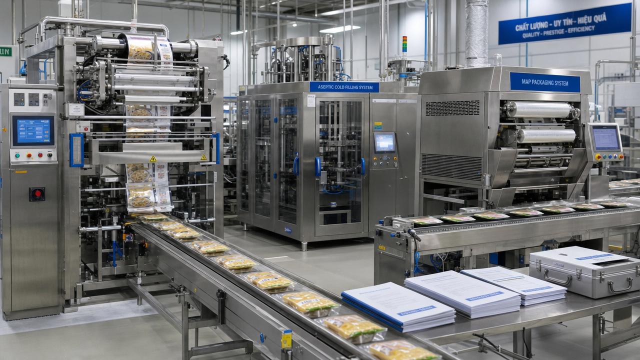 RCEP Tariff Cut Lowers Vietnam Food Packaging Equipment Costs 12%