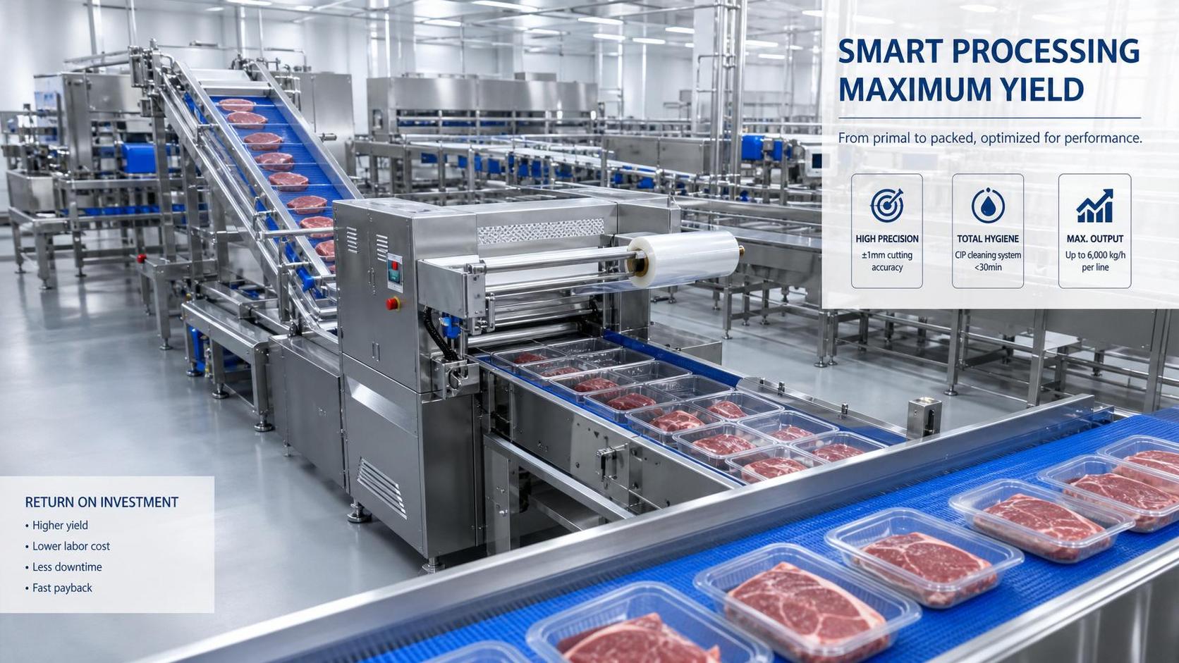 What Drives Automated Meat Processing Cost? Equipment, Labor, Layout, and ROI Factors Explained
