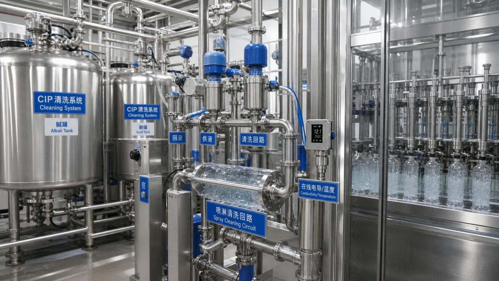 CIP Cleaning System Problems in Food Plants: Common Causes of Poor Cleaning and How to Fix Them