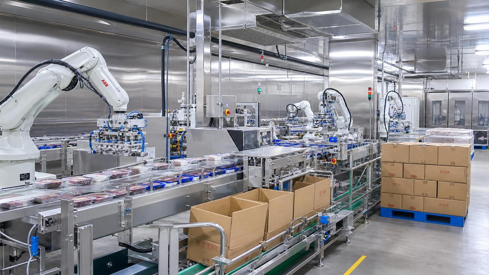 Manufacturing Automation in Food Plants: Where Robotics Delivers the Best ROI