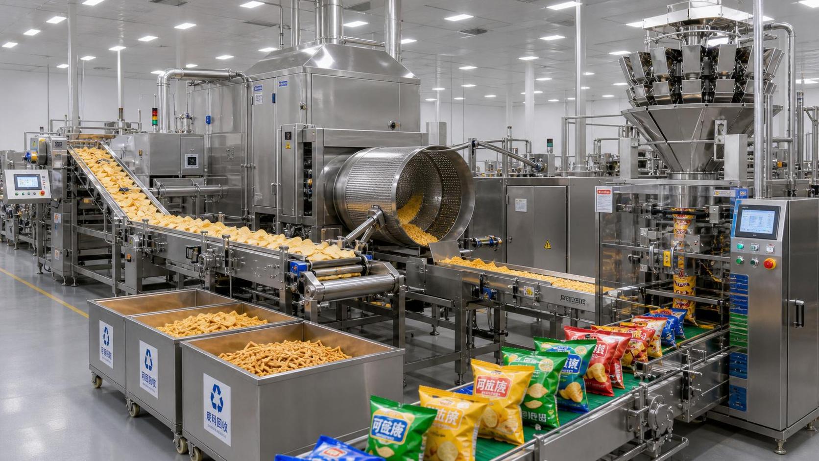 What to Look for in Food Production Machinery for Snacks: Capacity, Changeover, Waste
