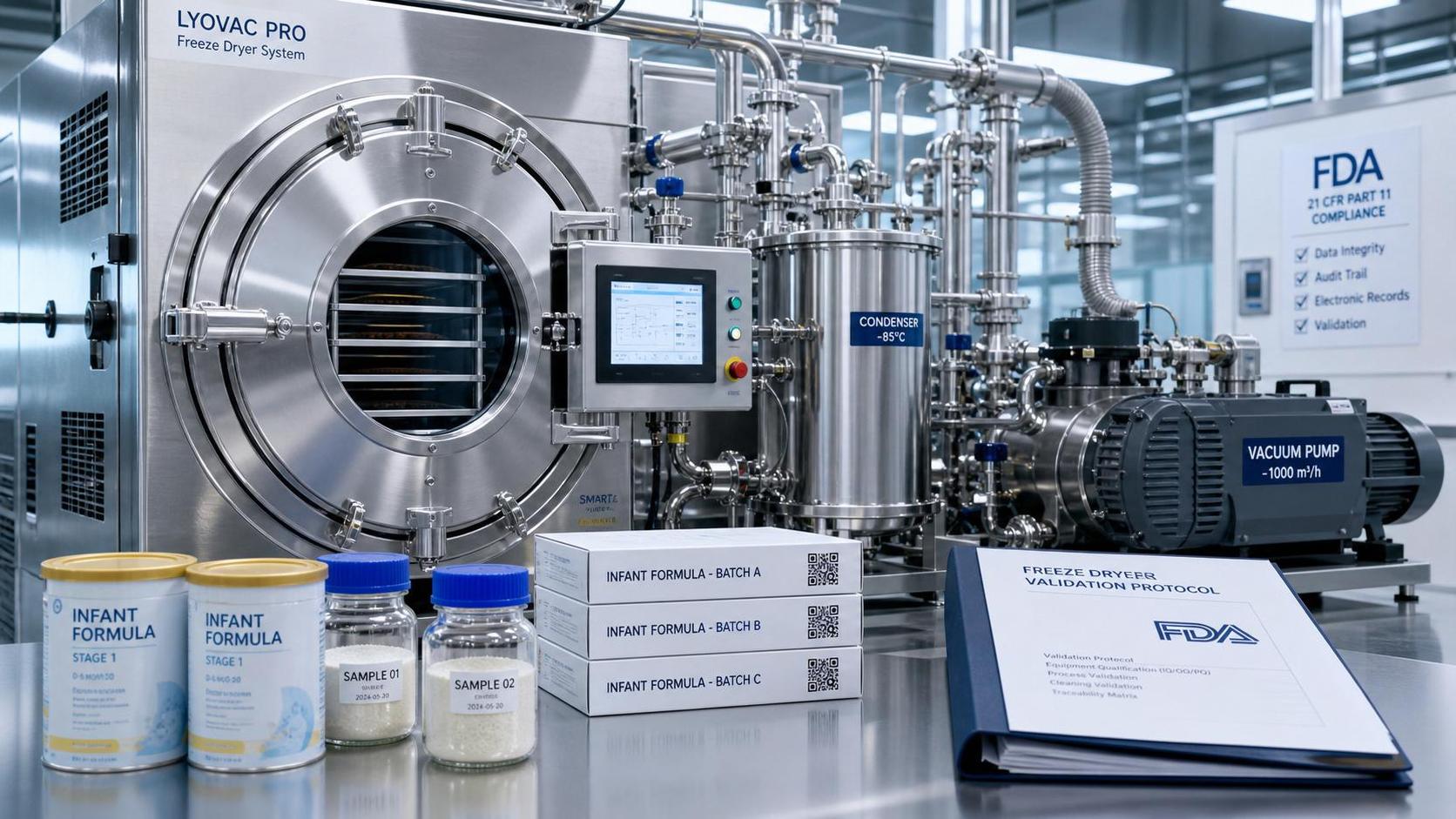 FDA Draft Tightens Freeze-Dried Formula Validation