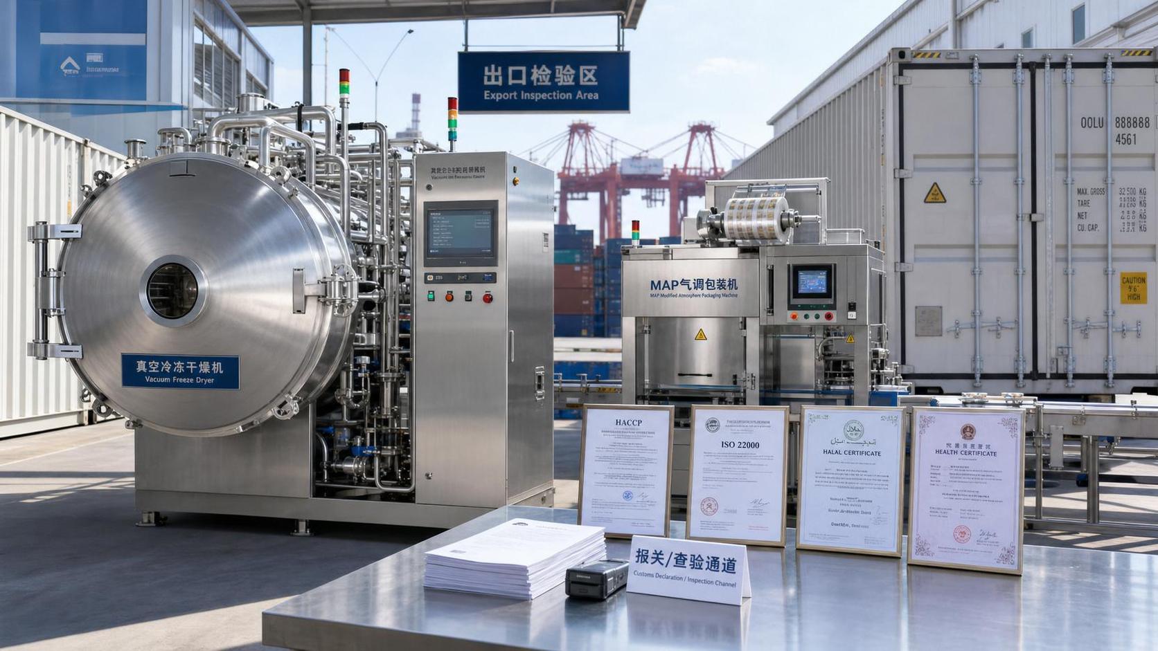 China Starts Export Checks on Freeze Dryers and MAP