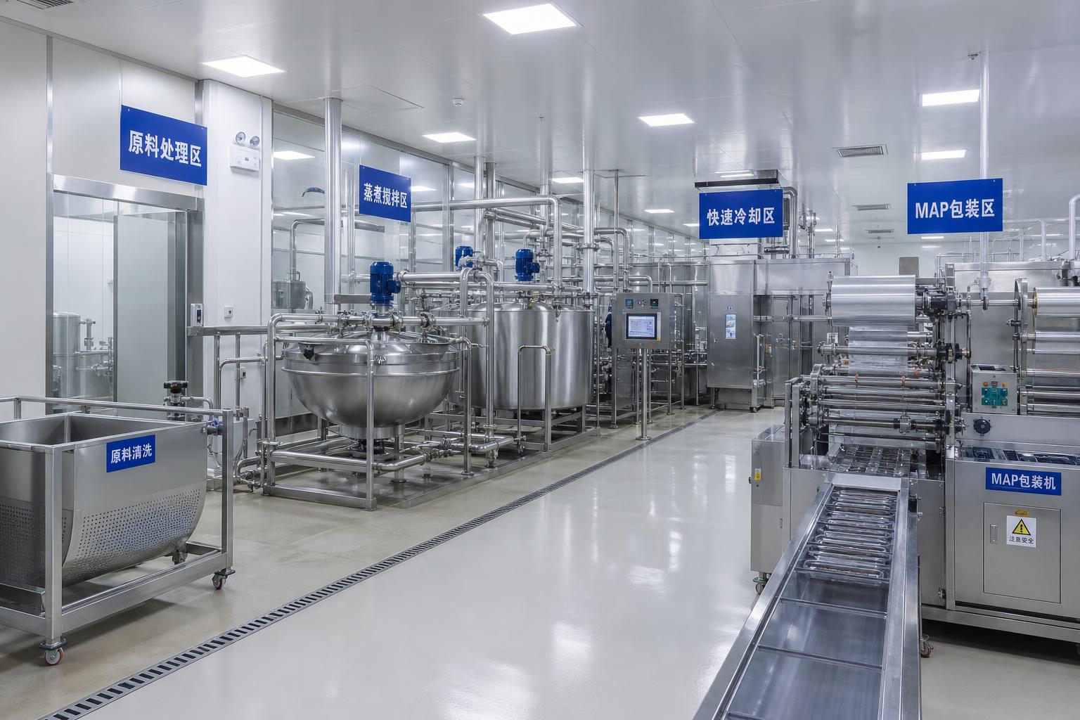 Industrial Kitchen Solutions for Central Food Prep: Equipment Layout and Workflow Planning