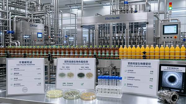 FDA Tightens Cold-Fill Validation for Tea and Juice