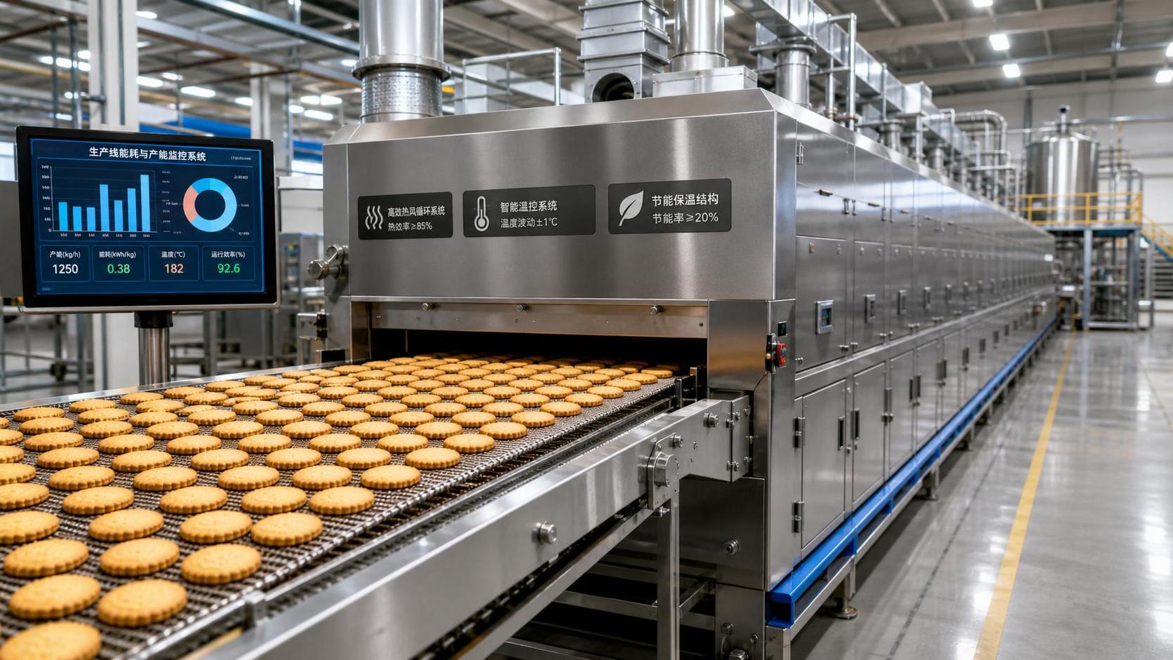 How to Choose Industrial Baking Equipment for Biscuits: Oven Type, Capacity, and Energy Use