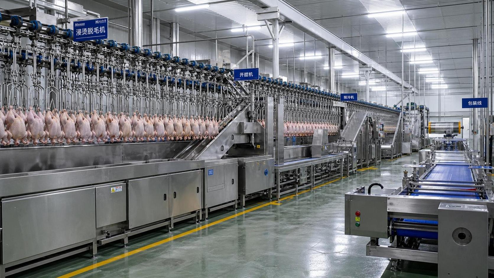 Industrial Slaughtering Equipment for Poultry: Line Configuration and Throughput Planning