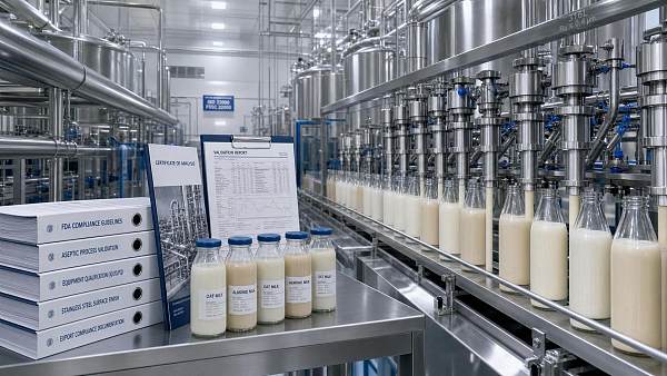 FDA Sets New Cold-Fill Rules for Plant-Based Drinks