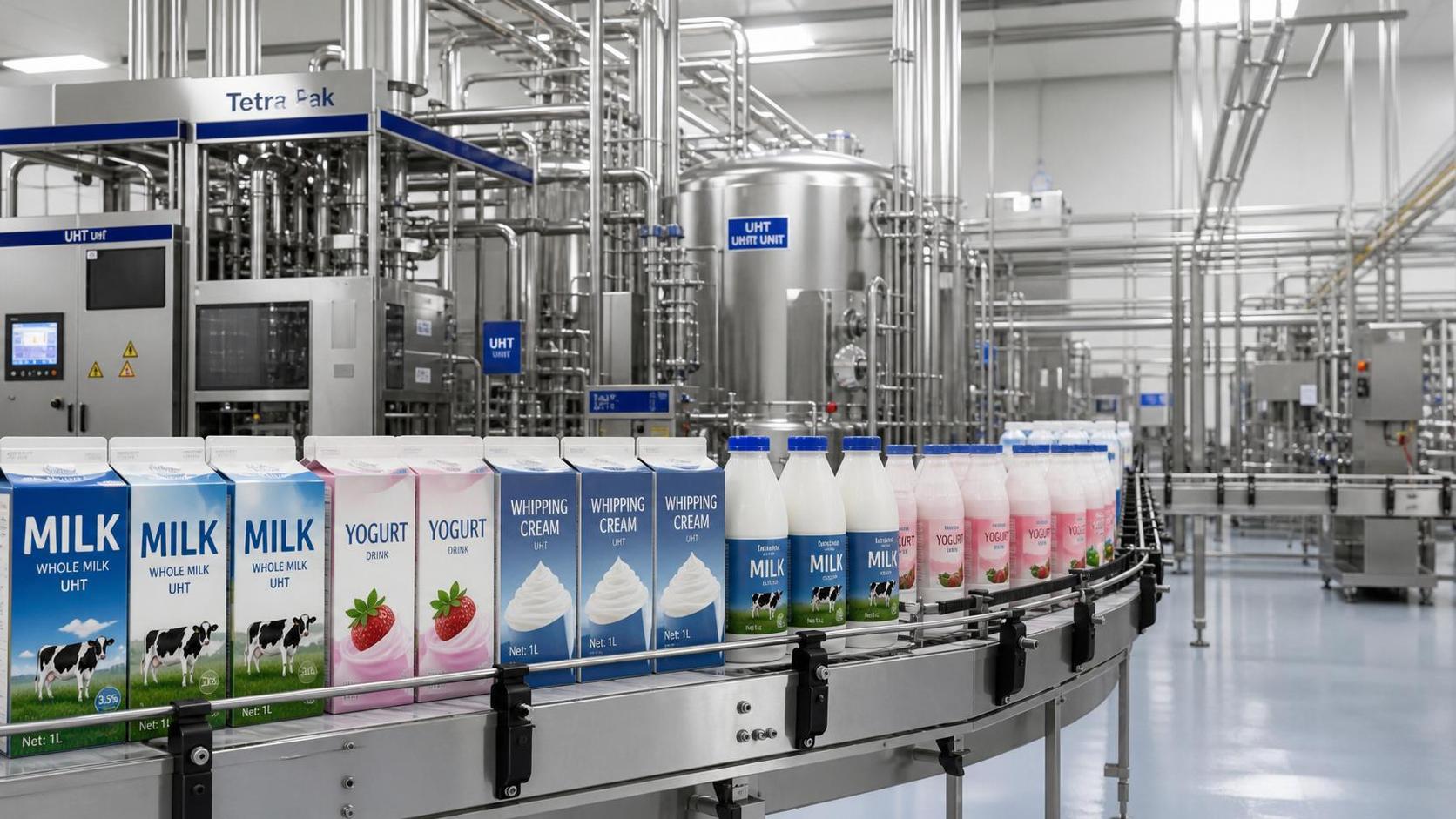 Aseptic Processing for Dairy: When It Fits Milk, Yogurt Drinks, and Cream Products