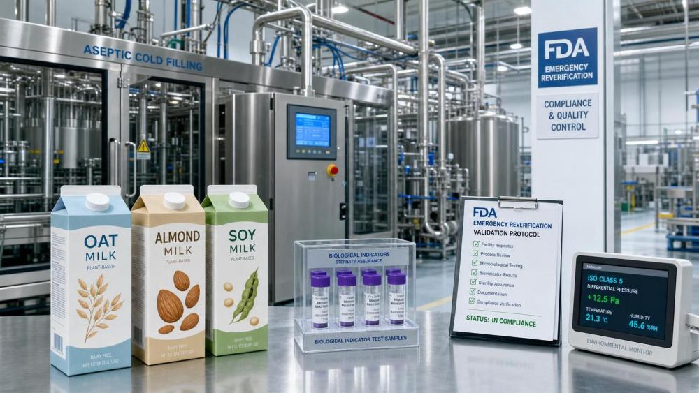 FDA Orders Plant Milk Cold-Fill Revalidation FDA Orders Plant Milk Cold-Fill Revalidation