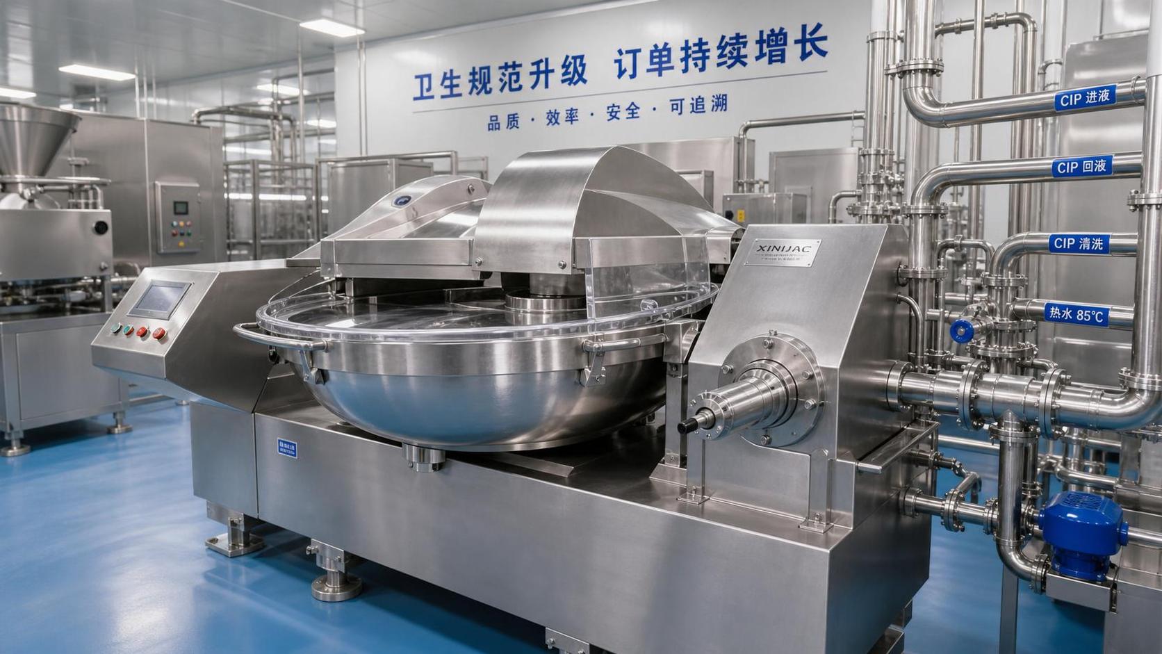 Bowl Cutter Orders Rise 18% as Hygiene Specs Tighten