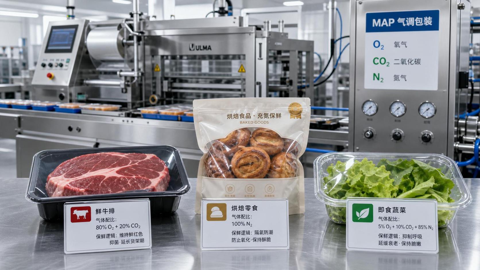 Modified Atmosphere Packaging Freshness: Which Gas Mix Works Best for Different Foods?