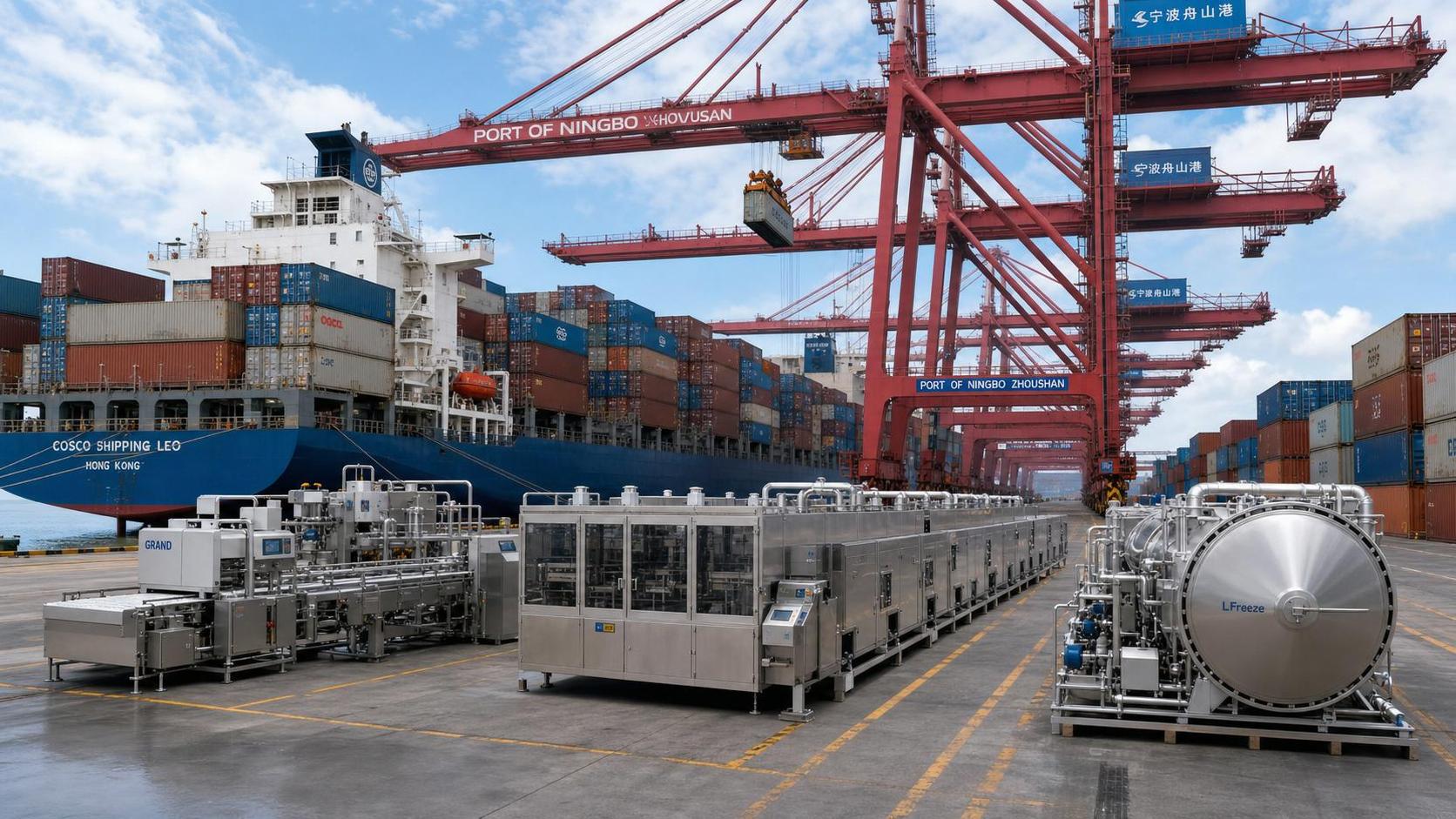 Ningbo Port Rolls Out AI Export Dashboard for FMCG Equipment