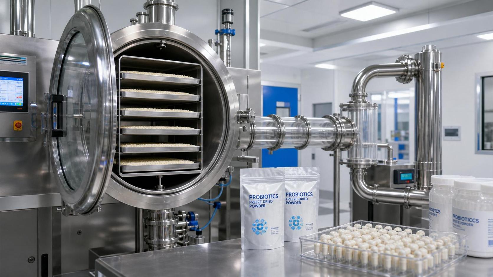 Vacuum Freeze Drying for Probiotics: Process Basics, Benefits, and Key Limits