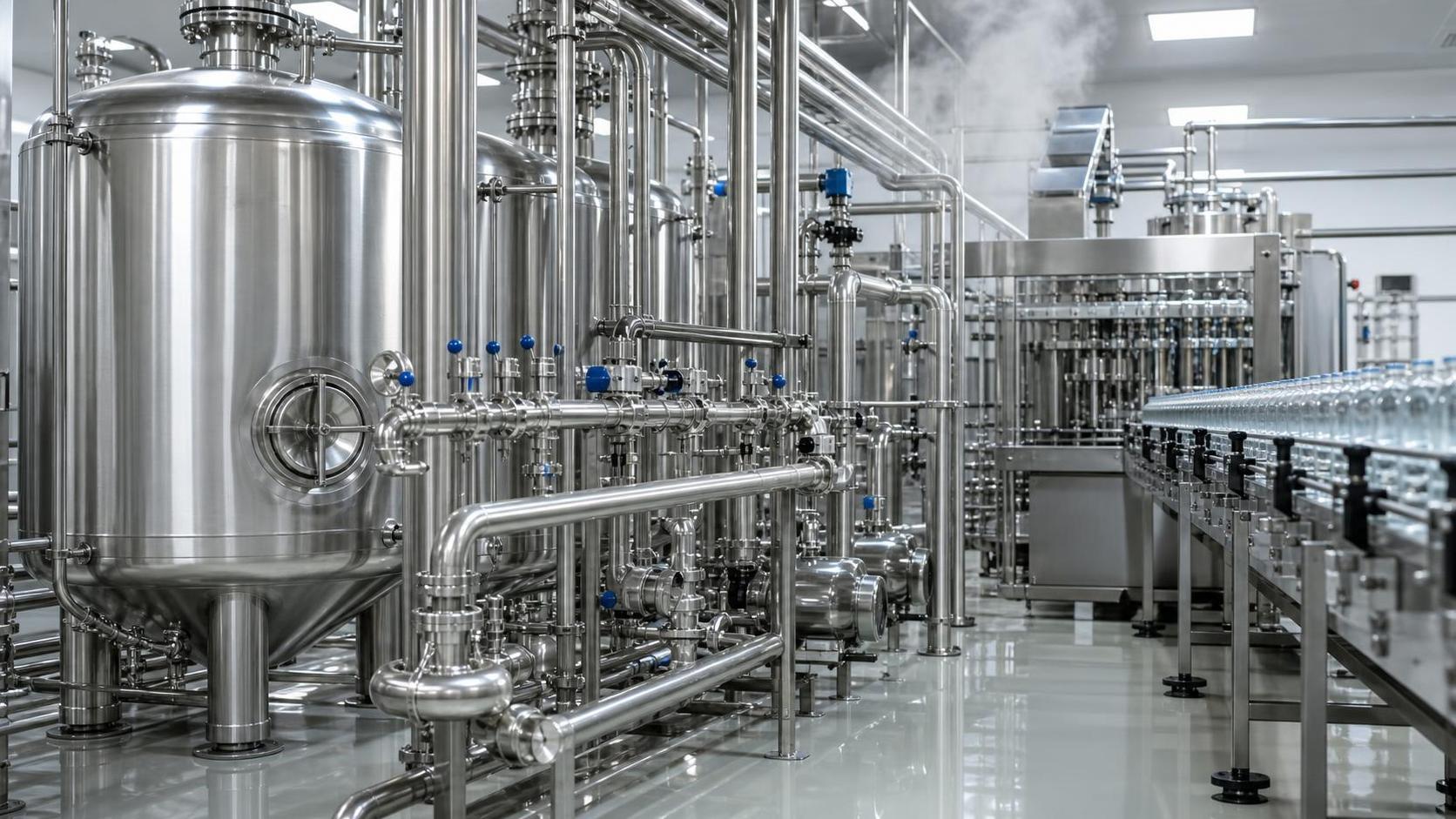 How Sterilize-in-Place Systems Improve Hygiene and Uptime in Beverage Plants