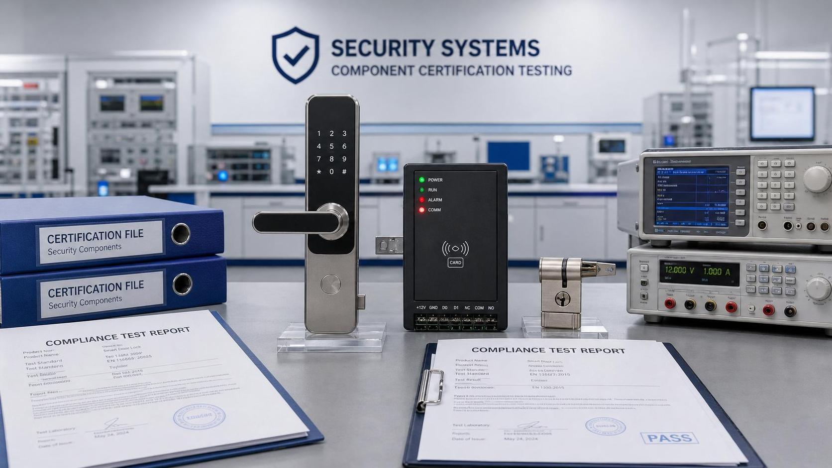 Security System Components Manufacturers: Which Certifications and Test Reports Matter?