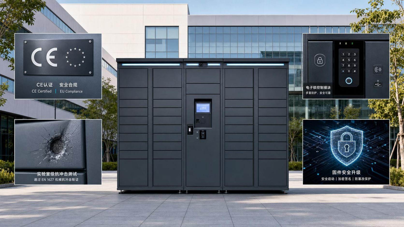 EU CE Rule Takes Effect for Smart Parcel Lockers