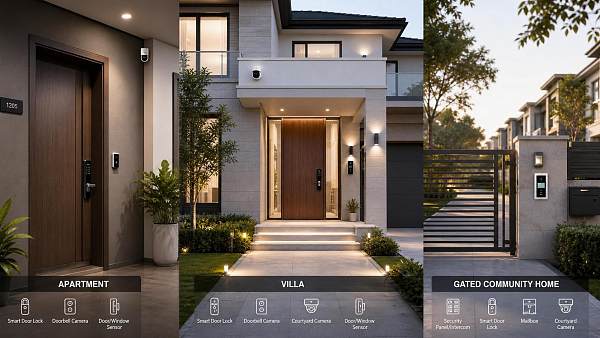Residential Smart Security Solutions: Which Systems Fit Villas, Flats, and Gated Homes?