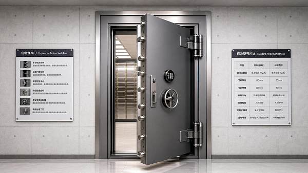 Custom Vault Doors vs Standard Models: What to Compare Before You Specify