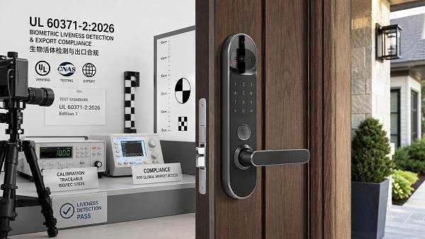 UL 60371-2:2026 Takes Effect for 3D Facial Smart Locks