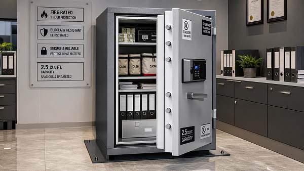 How to Choose Fire Rated Safes for Cash: Ratings, Capacity, and Security Factors
