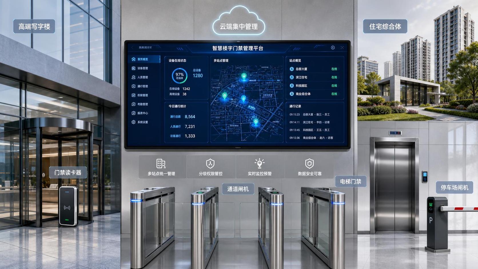 How to Evaluate Cloud Smart Building Access Control for Multi-Site Property Management
