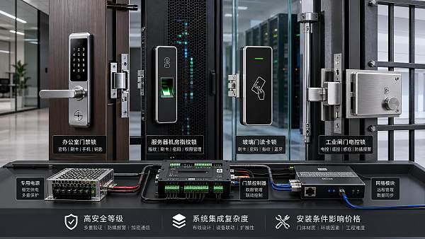 What Drives Electronic Locking Systems Price in Commercial Security Projects?