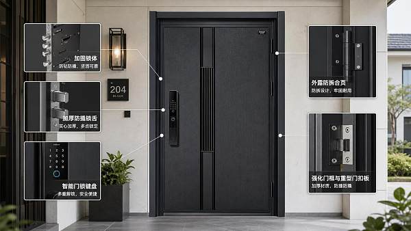 How to Choose Residential Security Door Hardware for Better Break-In Resistance