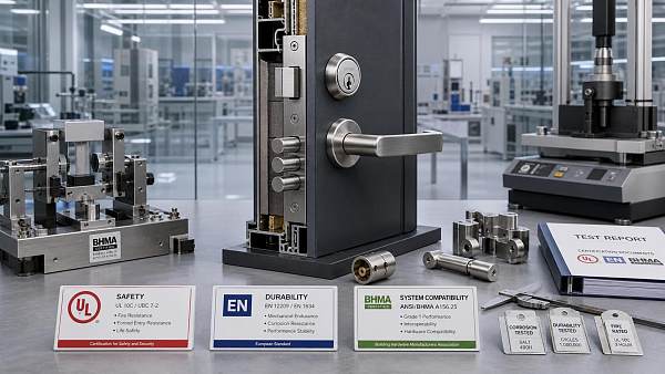 Lock Security Certification Standards Explained: UL, EN, BHMA, and What They Mean