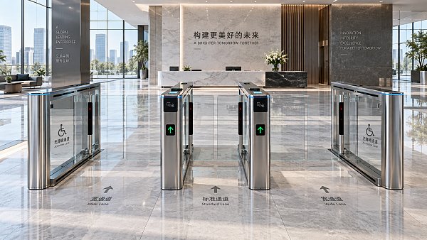 How to Specify Servo Motor Speed Gates for High-Traffic Corporate Lobbies