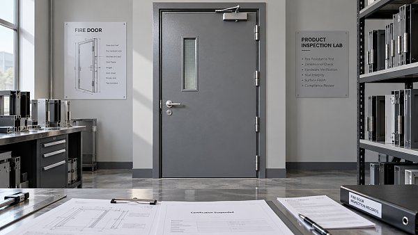 Certification Suspended for Six Zhenyuan Fire Door Products