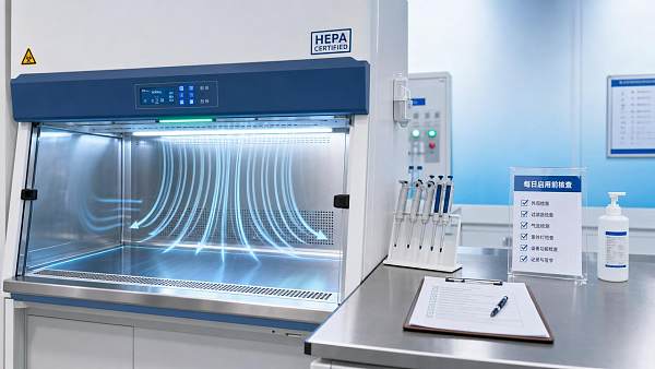 Biosafety Equipment Checks Before Daily Operation