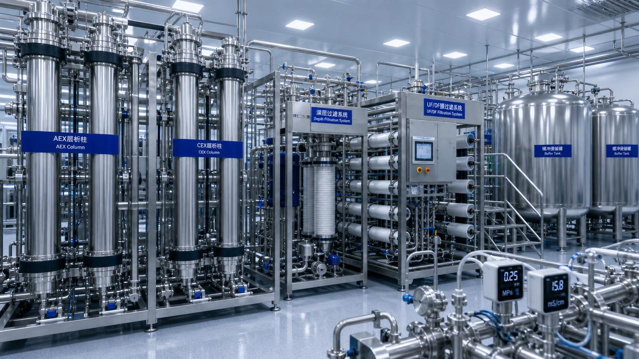 Downstream Purification Bottlenecks in Modern Biopharma