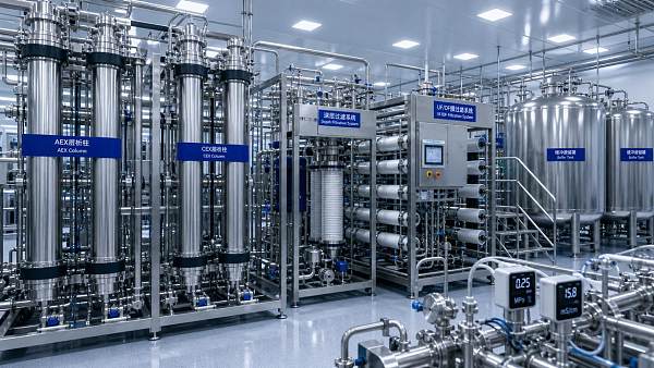 Downstream Purification Bottlenecks in Modern Biopharma