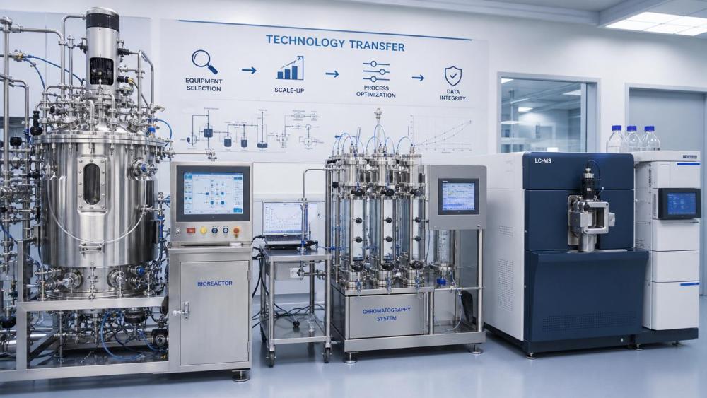 Biotech Equipment Selection for Faster Tech Transfer