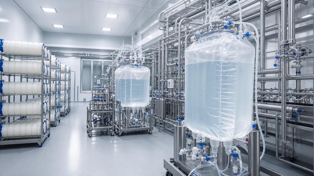 Biopharma Manufacturing Cost Drivers in Single-Use Scale-Up