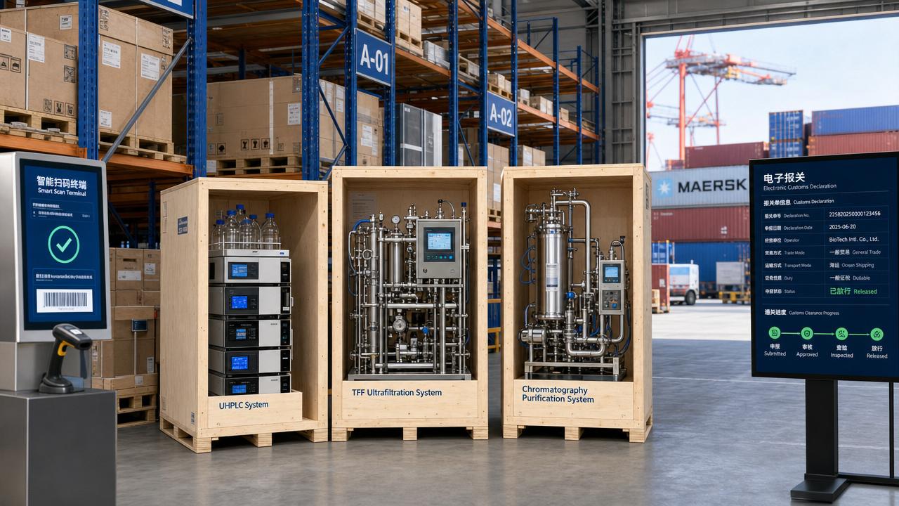 US-China Customs Launch 48-Hour Clearance Lane for Bioprocess Equipment