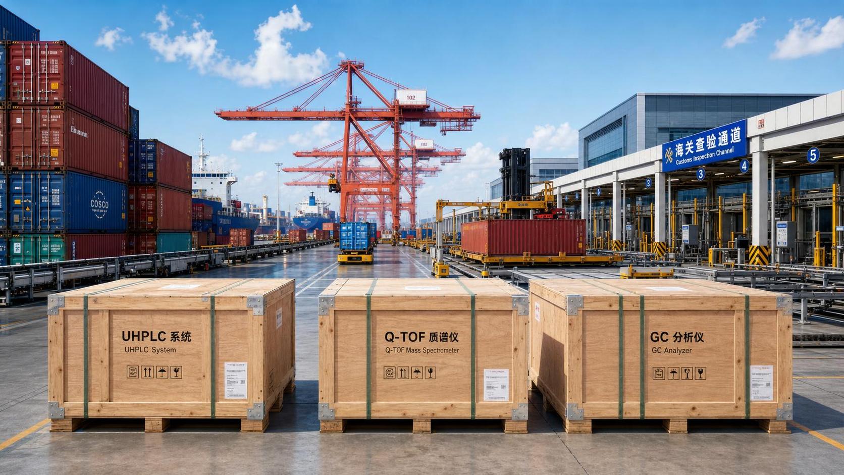 Shanghai Port Cuts LC-MS and UHPLC Clearance to 36 Hours