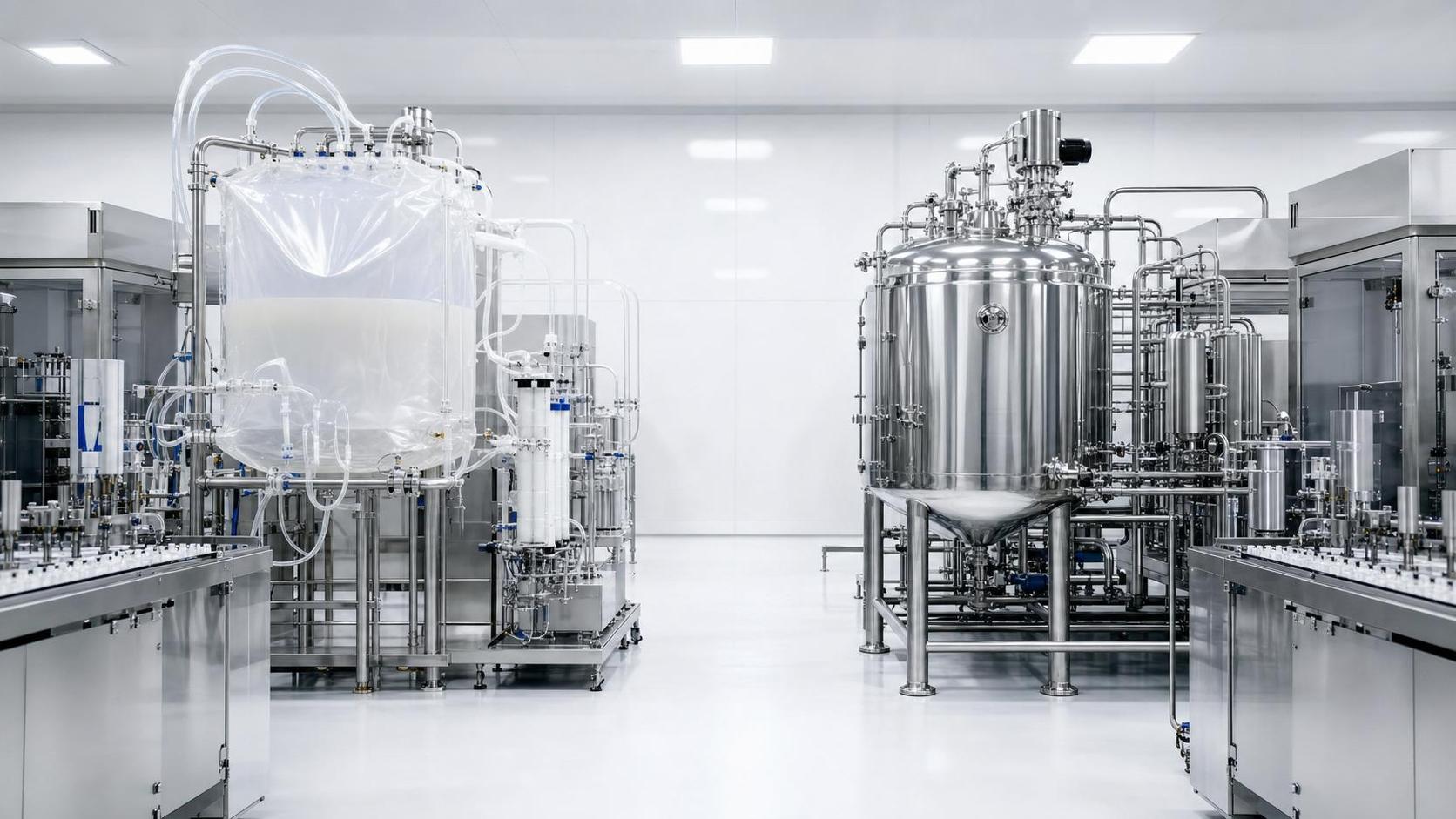 Single-Use Technology vs Stainless Steel: Cost and Changeover Tradeoffs
