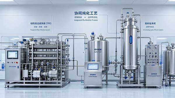Pharmaceutical Downstream Purification: Choosing Between TFF and Chromatography